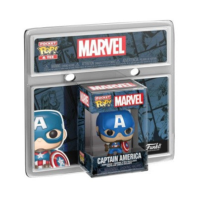Kids' Captain America 4 Funko Graphic T-Shirt - S