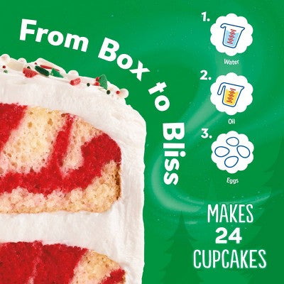 Pillsbury Elf On The Shelf Vanilla Swirl Cake Mix - 15.25oz