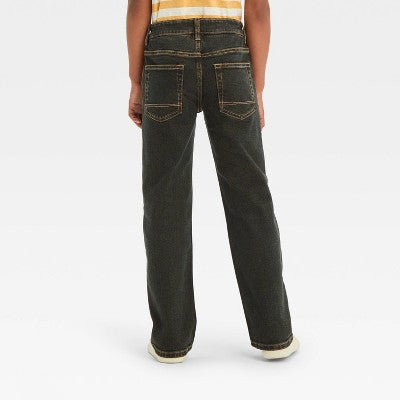 Boys' Bootcut Five Pocket Pants - Cat & Jack Black 10