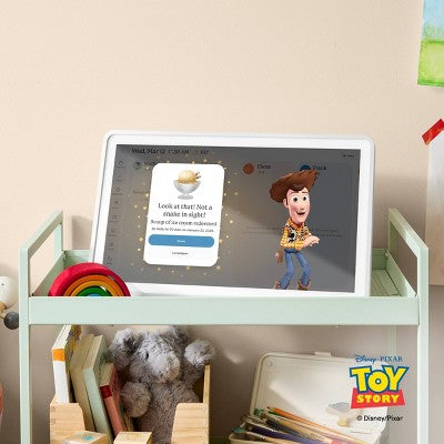 Skylight Calendar 2 with Disney Mode Exclusive (1 Year Included) - 15" White Touchscreen Calendar