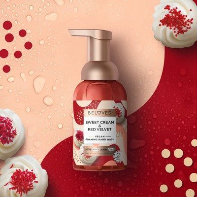 Beloved Sweet Cream & Red Velvet Foaming Hand Wash - 8 fl oz