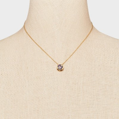 Celeste & Rae 14K Gold Dipped Zodiac Sagittarius Necklace - Gold