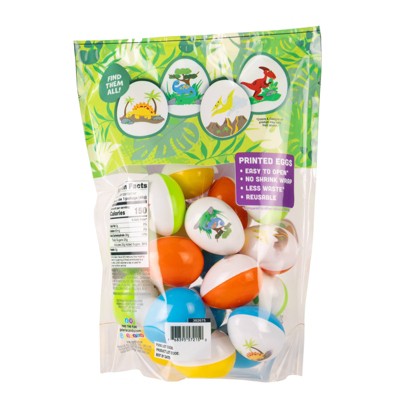 Galerie Easter Printed Dino Attack Egg Bag With Jelly Beans - 1.76oz