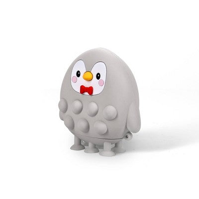 Light Up Bubble Pop Squish Penguin - Bullseye's Playground