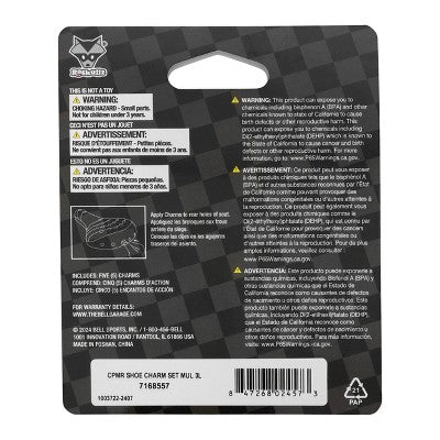 Raskullz Charm Accessory Bike Basket 5pc