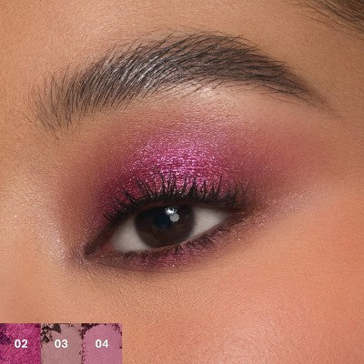 Morphe Love Byte Eyeshadow Palette - 7.5g: Pressed Powder, Dark Tones, Light Tones, Medium Tones