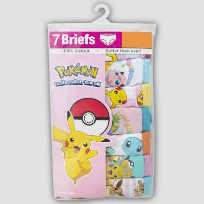 Girls' Pokemon 7pk Underwear - 6