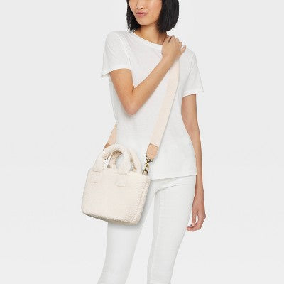 Small Tote Handbag - Universal Thread Beige