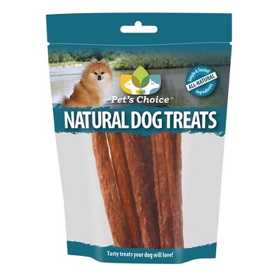 Pet's Choice All-Natural Elk Jerky Dog Treats 6pc