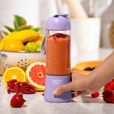 So Yummy by bella To-Go Portable Blender Lavender: Personal Smoothie Blender, 16oz, Dishwasher-Safe, 70W, 1 Speed