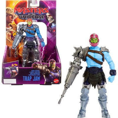 Masters of the Universe Cannon Transform Trap Jaw Feature Action Figure