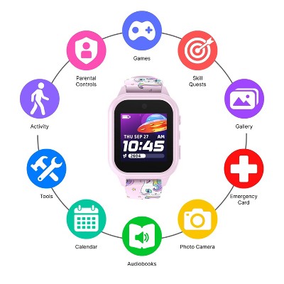 Playzoom 4 Kids Smartwatch with Camera - Pink Kitty Capricorn