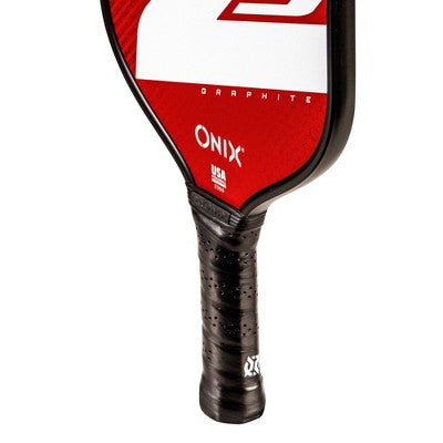 Onix 15.5'' Z5 Wide Body Pickleball Paddle - Red: Stiff Graphite Racquet, 8.125" Head