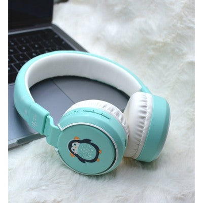 Planet Buddies Bluetooth Wireless Headphones V3 - Pepper Penguin