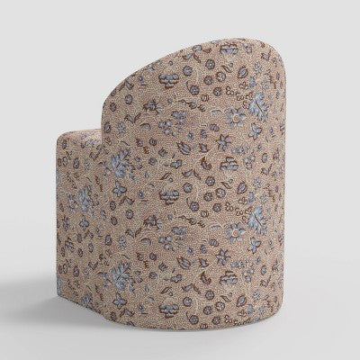 Ella Upholstered Tub Dining Chair in Vintage Floral Multi - Threshold (LOCAL PICKUP ONLY)