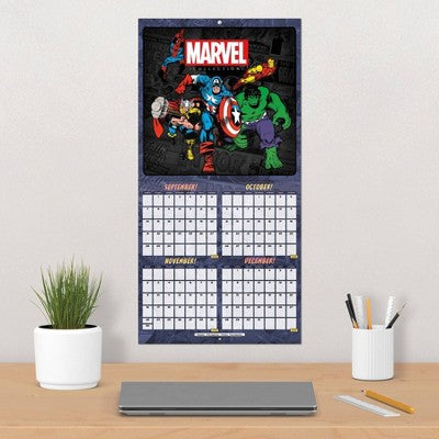 DateWorks 12"x12" 2026 Marvel Wall Calendar