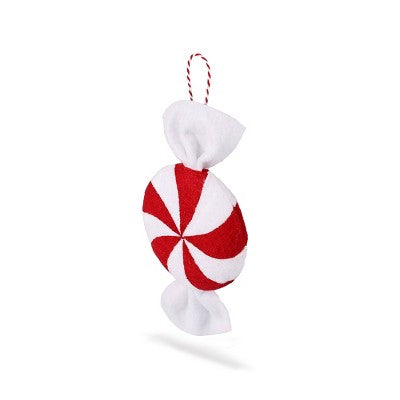 Felt Ornament Peppermint Candy - Bullseye's Playground