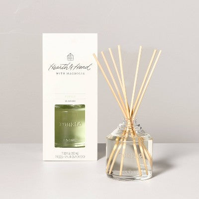 11.83 fl oz Pomelo Oil Reed Diffuser - Hearth & Hand with Magnolia