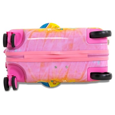 Disney Stitch Checked Hardside Ride on Luggage - Stitch