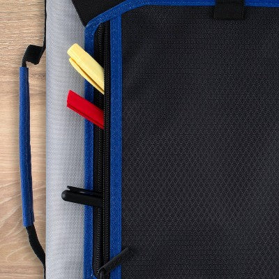 Five Star 2" Zipper Binder and Expansion Panel Urban Eclipse