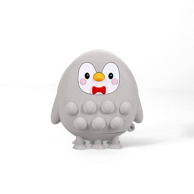 Light Up Bubble Pop Squish Penguin - Bullseye's Playground