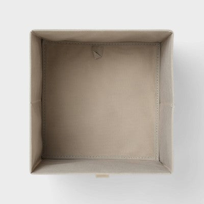 11' Fabric Bin Griege - Brightroom