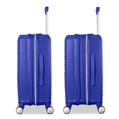 Sarah Jessica Parker Signature Hardside Expandable Large Checked Spinner Suitcase - Expert