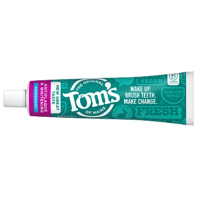 Tom's of Maine Antiplaque and Whitening Toothpaste - 4.5oz