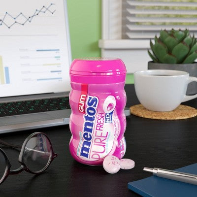 Mentos Bubblefresh Gum Bottle - 50ct/3.53oz