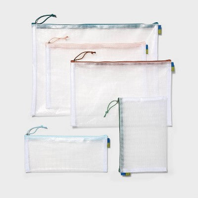 5pc Clear Toiletry Set - Open Story?