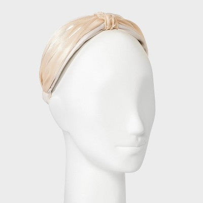 Organza Top Knot Headband - A New Day Ivory