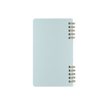 Altitude Supplies 3.625"x6.25" Monthly Planner, July 2025 to June 2026, Seafoam Blue