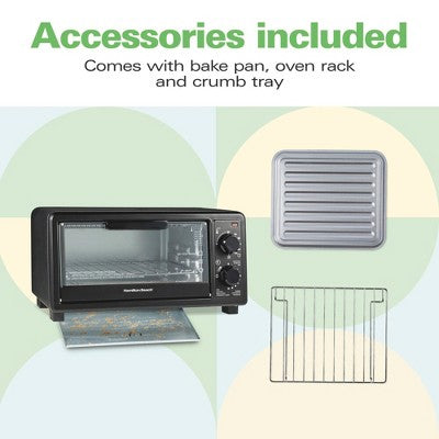 Kitchen Collection By Hamilton Beach 4 Slice Toaster Oven 31285KC