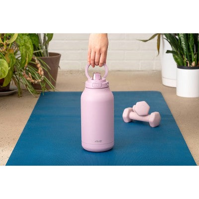 Ello 64oz Hydra Stainless Steel 1/2 Gallon Jug - Mauve