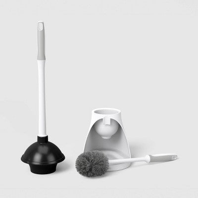 Toilet Brush and Plunger Combo - Dealworthy