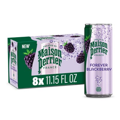 Maison Perrier Blackberry Sparkling Water - 8pk/11.15 fl oz Cans