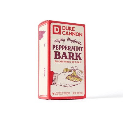 Duke Cannon Supply Co. Men's Big Ass Brick of Bar Soap - Peppermint Bark - 10oz