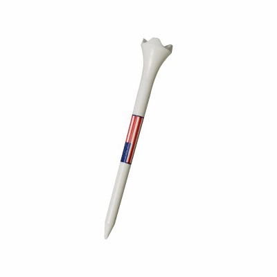 Pride Golf Tee Performance 3.25'' USA Flag Print Plastic Tee 30 Count