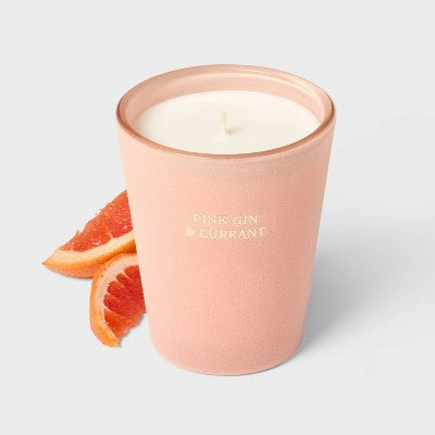 Velvet Pink Gin and Currant Jar Candle 12.6oz - Threshold