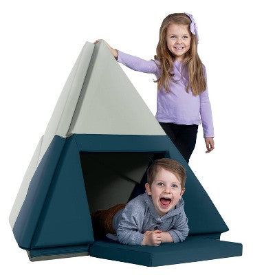 Playtopia Tent to Canoe and Gym Folding Mat 3 in 1 Play Tent (LOCAL PICKUP ONLY)