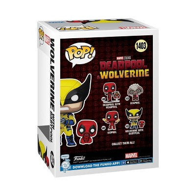 Funko POP & Buddy Marvel: Deadpool & Wolverine - Wolverine with Babypool Bobblehead Figures