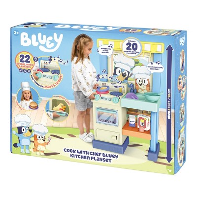 Bluey Cook With Chef Bluey Kitchen Playset (LOCAL PICKUP ONLY)