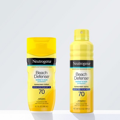 Neutrogena Beach Defense Lotion - Twin Pack - SPF 70
