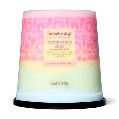 Cotton Candy Layer Cake Tub - 3.5oz - Favorite Day