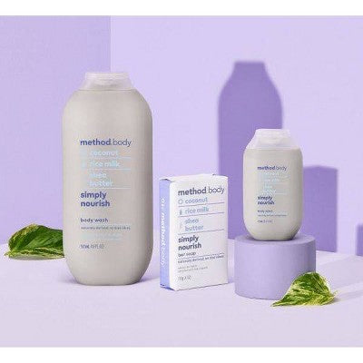 Method Simply Nourish Body Wash - Trial Size - 3.4 fl oz