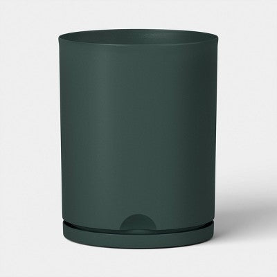 Recycled Resin Indoor Outdoor Planter 14"x16" Green - Room Essentials