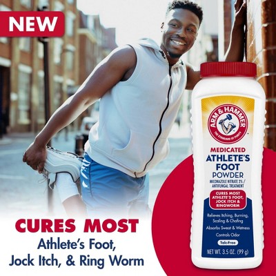 Arm & Hammer Medicated Athlete's Foot Powder - 3.5oz