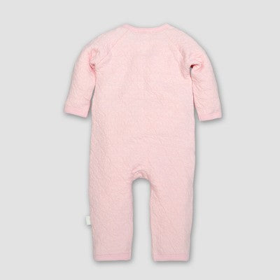 Burt's Bees Baby Girls' Organic Cotton Jumpsuit - Blossom 12M