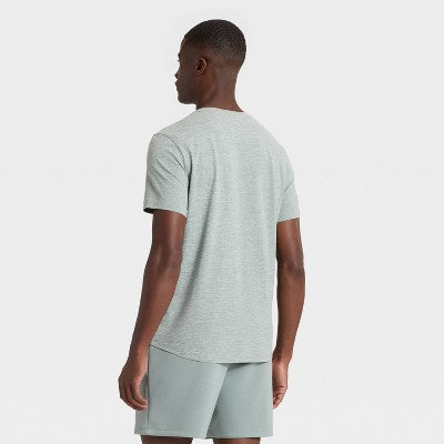 Men's Short Sleeve Soft T-Shirt - All In Motion Leafy Green XL
