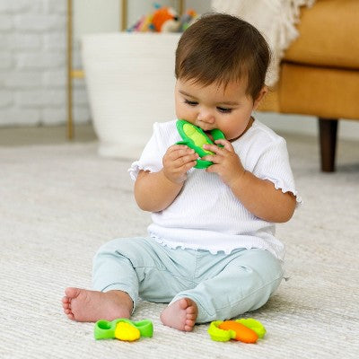 Infantino Go Gaga! Farmer's Market Teethers Gift Set - 3ct